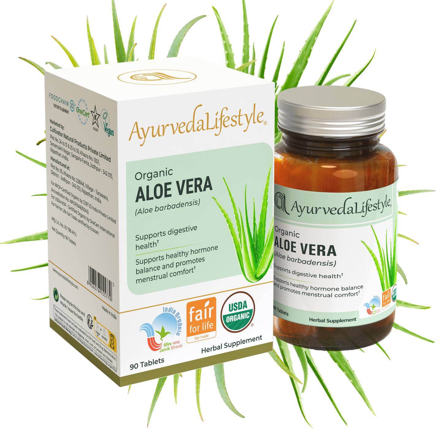 Organic ALOE VERA Tablet