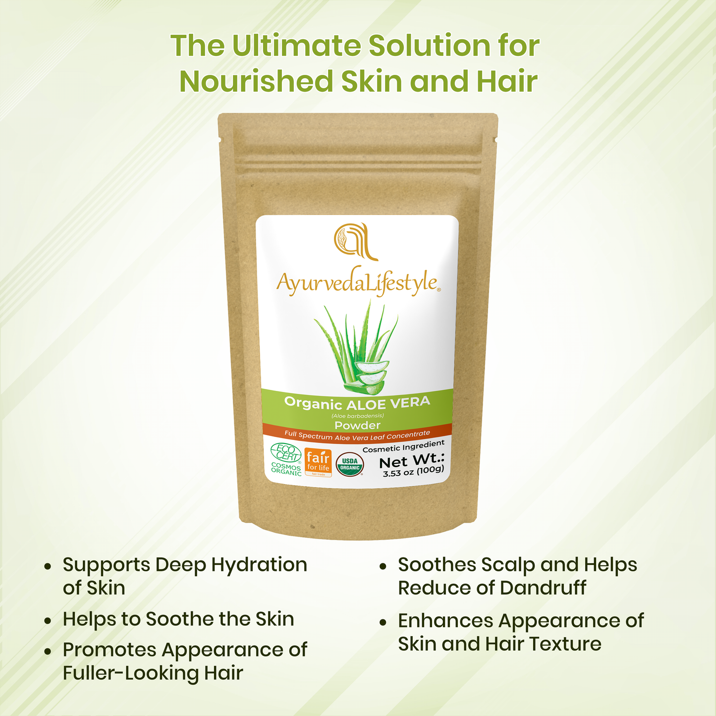 Organic ALOE VERA Powder