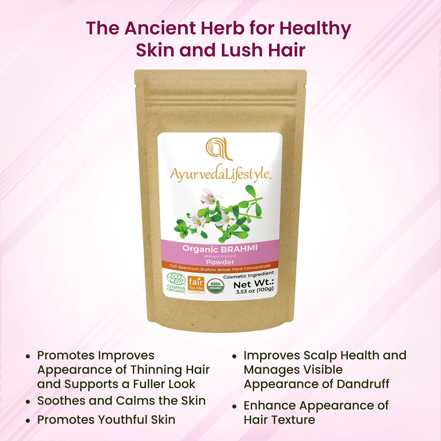 Organic BRAHMI Powder