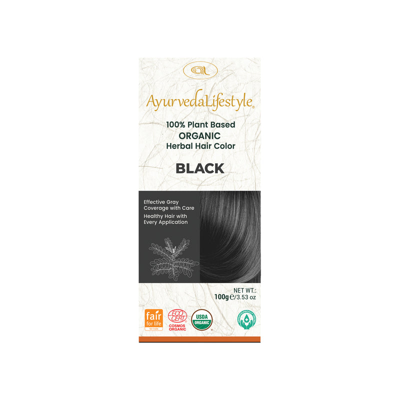 Organic Hair Color - BLACK