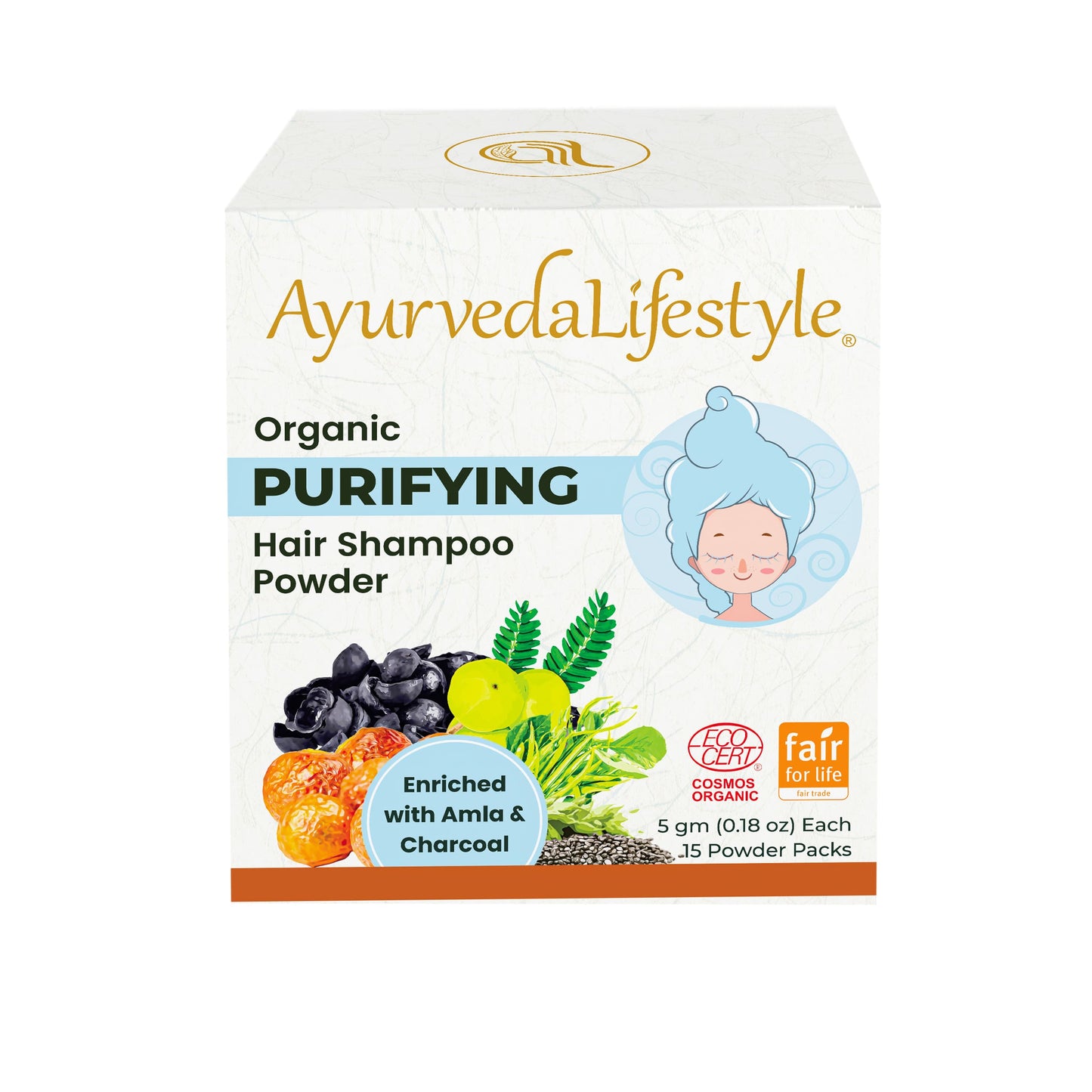 Organic PURIFYING Hair Shampoo Powder