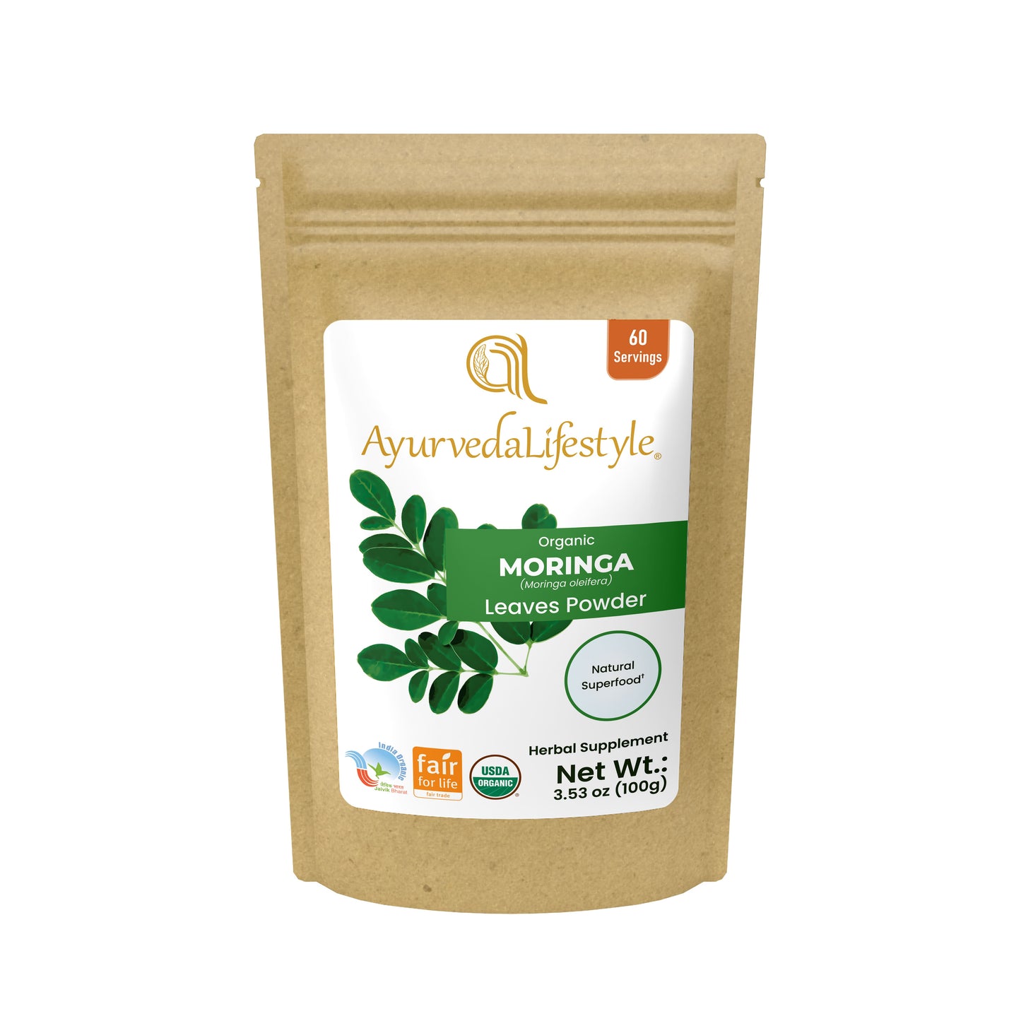 Organic MORINGA Leaf Powder