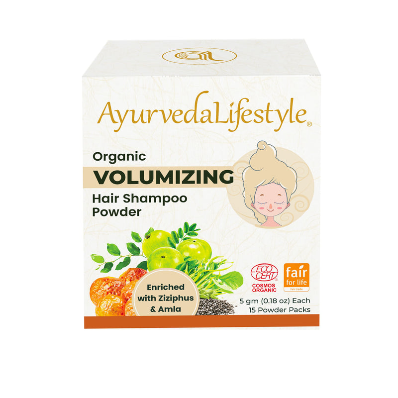 Organic VOLUMIZING Hair Shampoo Powder