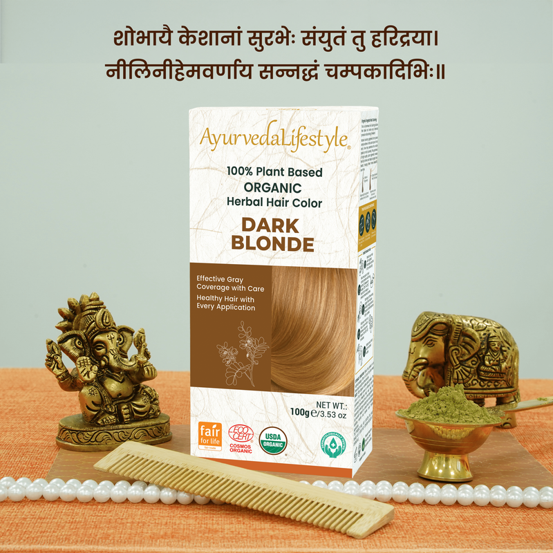 Organic Hair Color - DARK BLONDE alternate