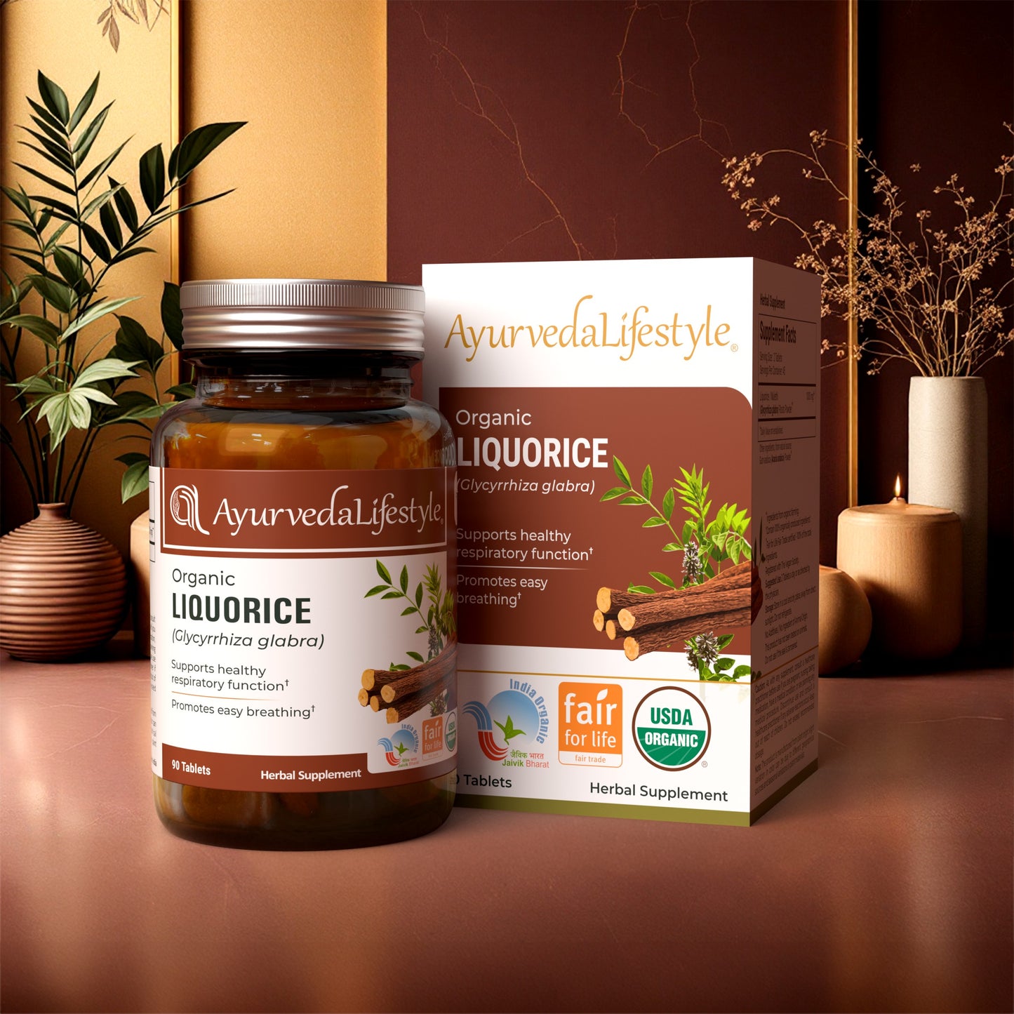 Organic Liquorice Tablet