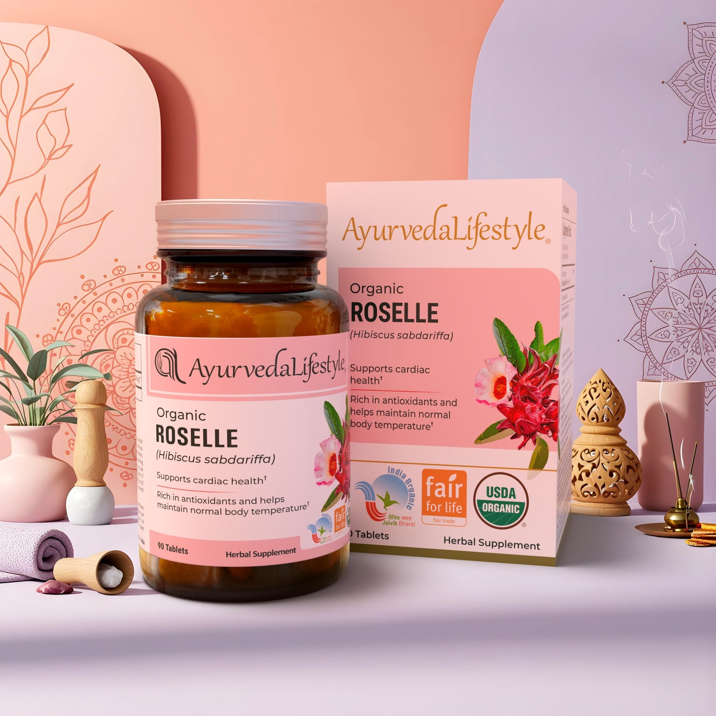 Organic Roselle Tablet