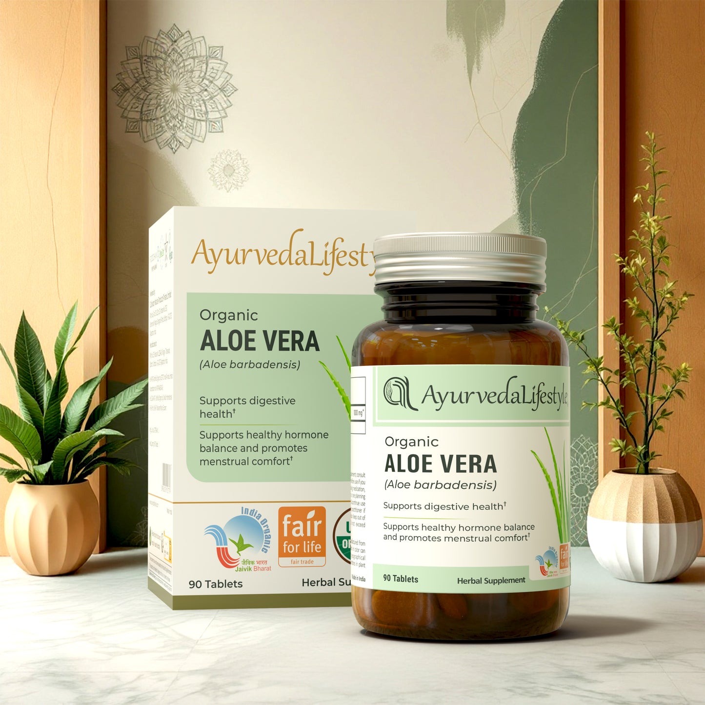Organic ALOE VERA Tablet