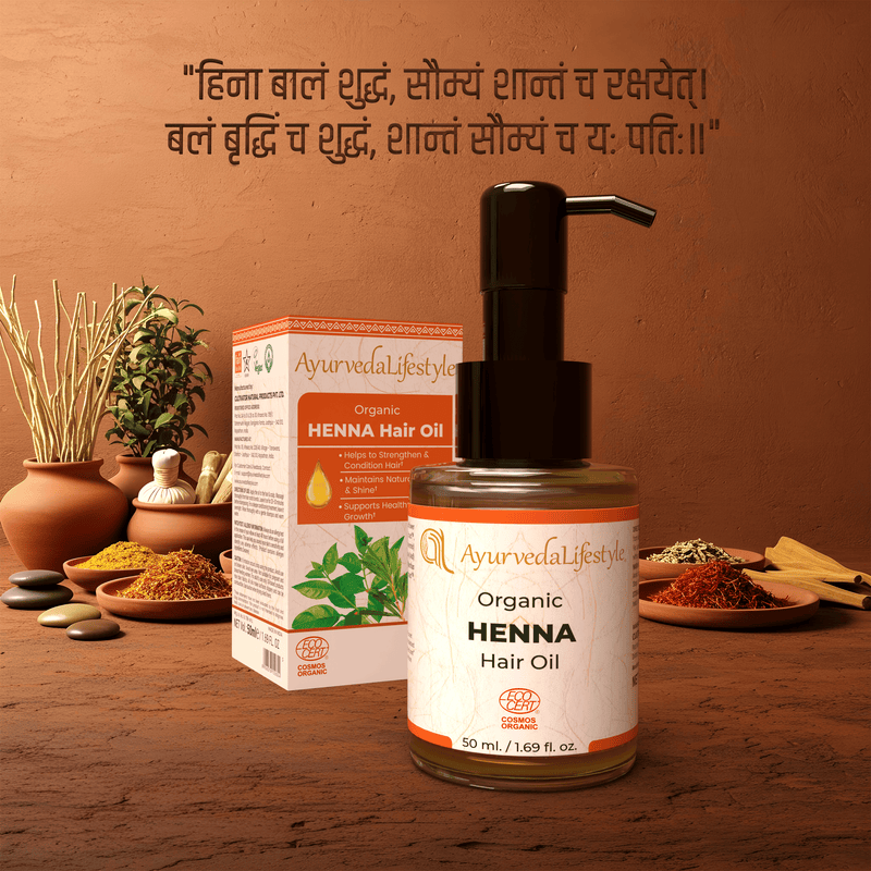 Organic HENNA Hair Oil alternate