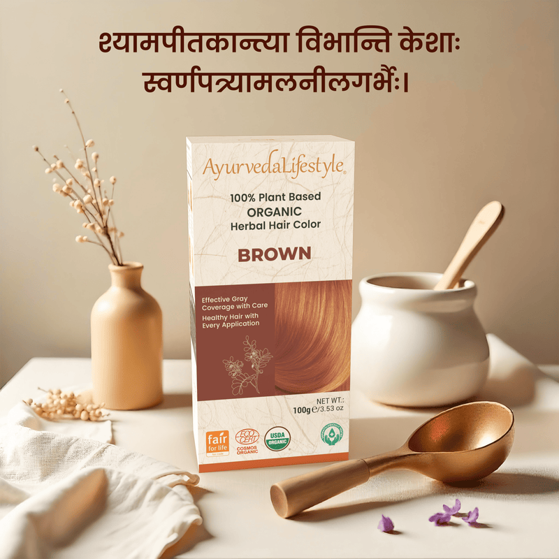 Organic Hair Color - BROWN alternate