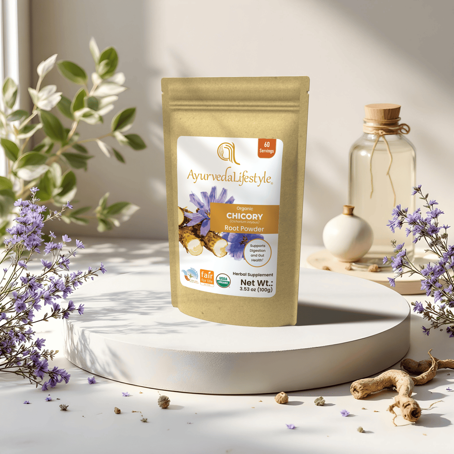 Organic CHICORY Root Powder