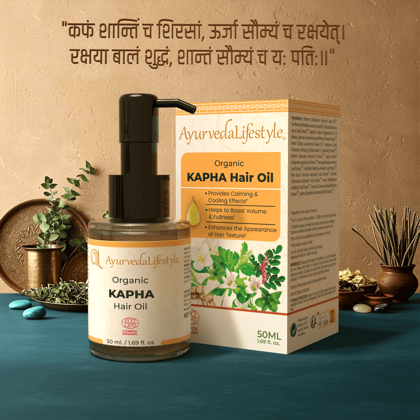 Organic KAPHA Hair Oil