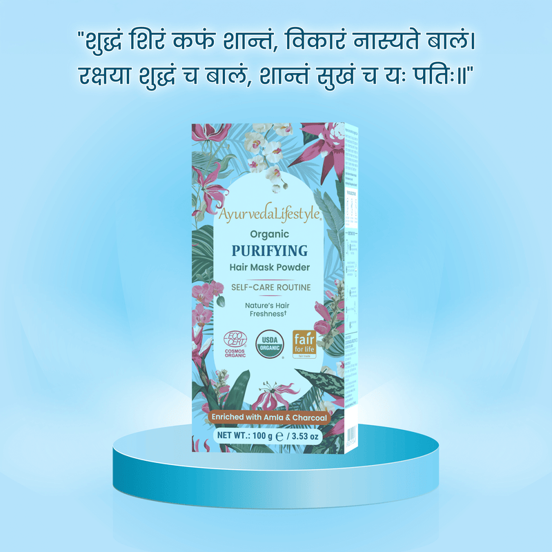 Organic PURIFYING Hair Mask Powder alternate