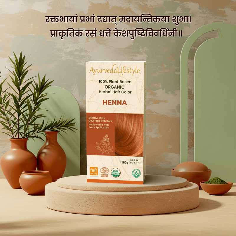 Organic Hair Color - HENNA alternate