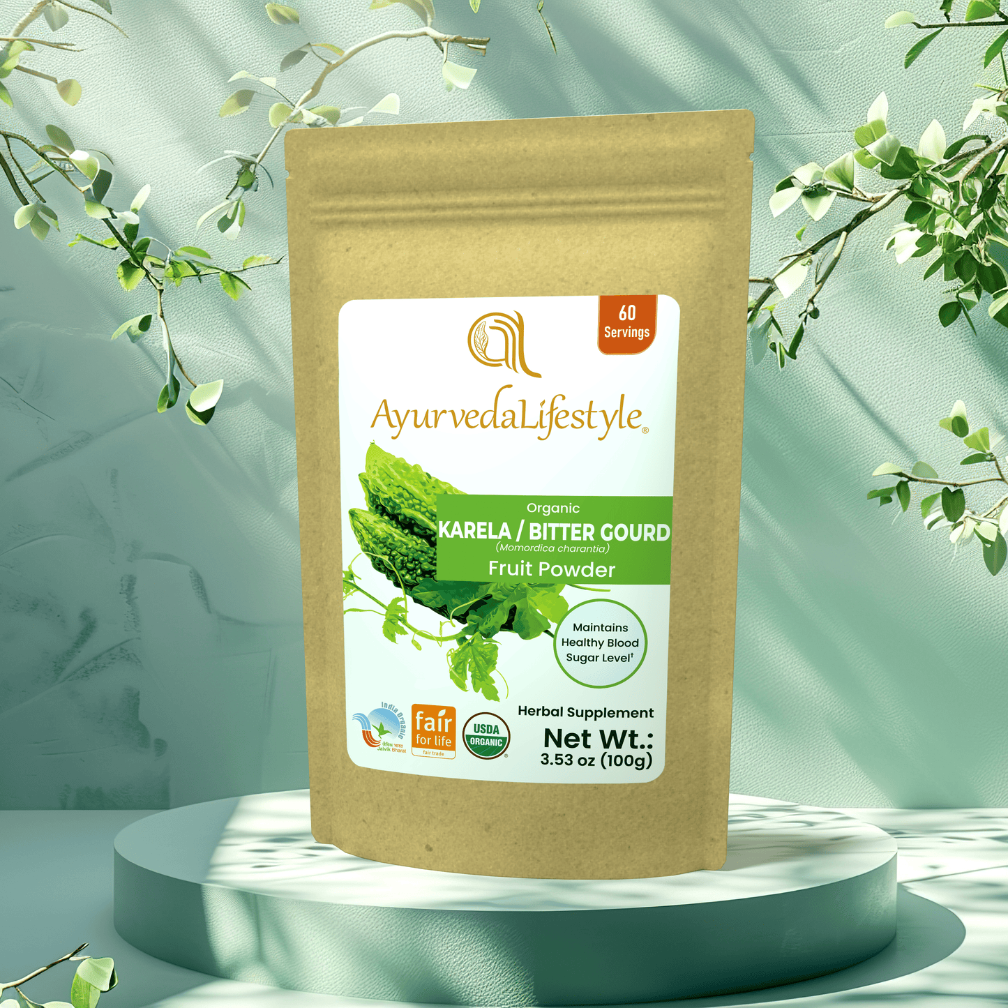 Organic BITTER GOURD Powder