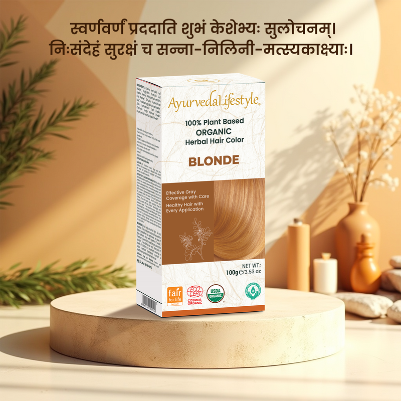 Organic Hair Color - BLONDE alternate