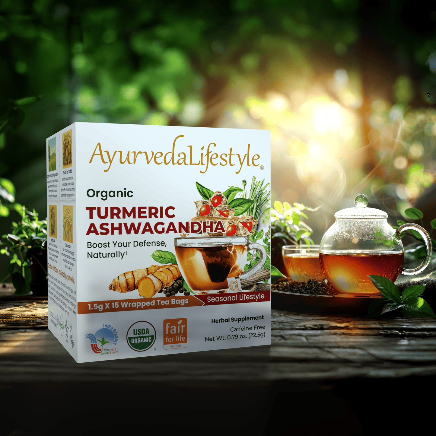 Organic TURMERIC ASHWAGANDHA
