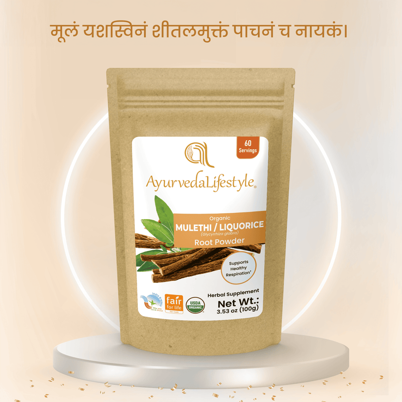 Organic MULETHI Rhizome Powder alternate