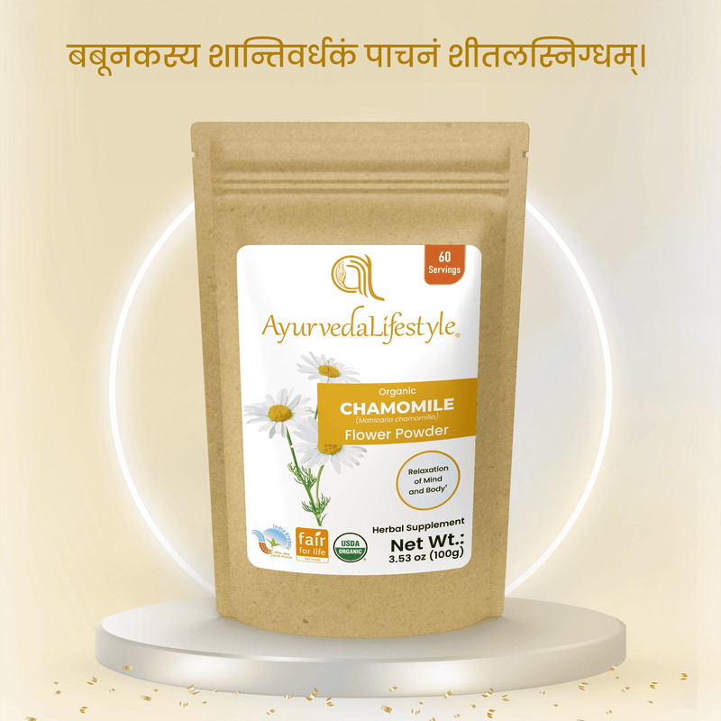 Organic CHAMOMILE Flower Powder alternate
