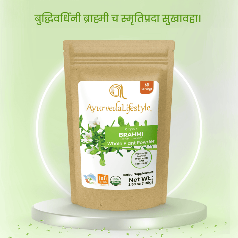 Organic BRAHMI Whole Plant Powder alternate