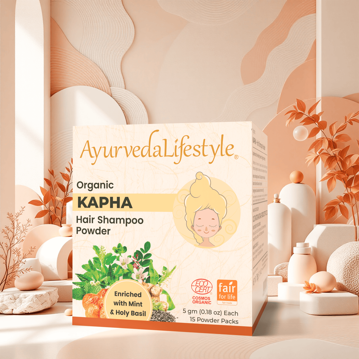 Organic KAPHA Hair Shampoo Powder