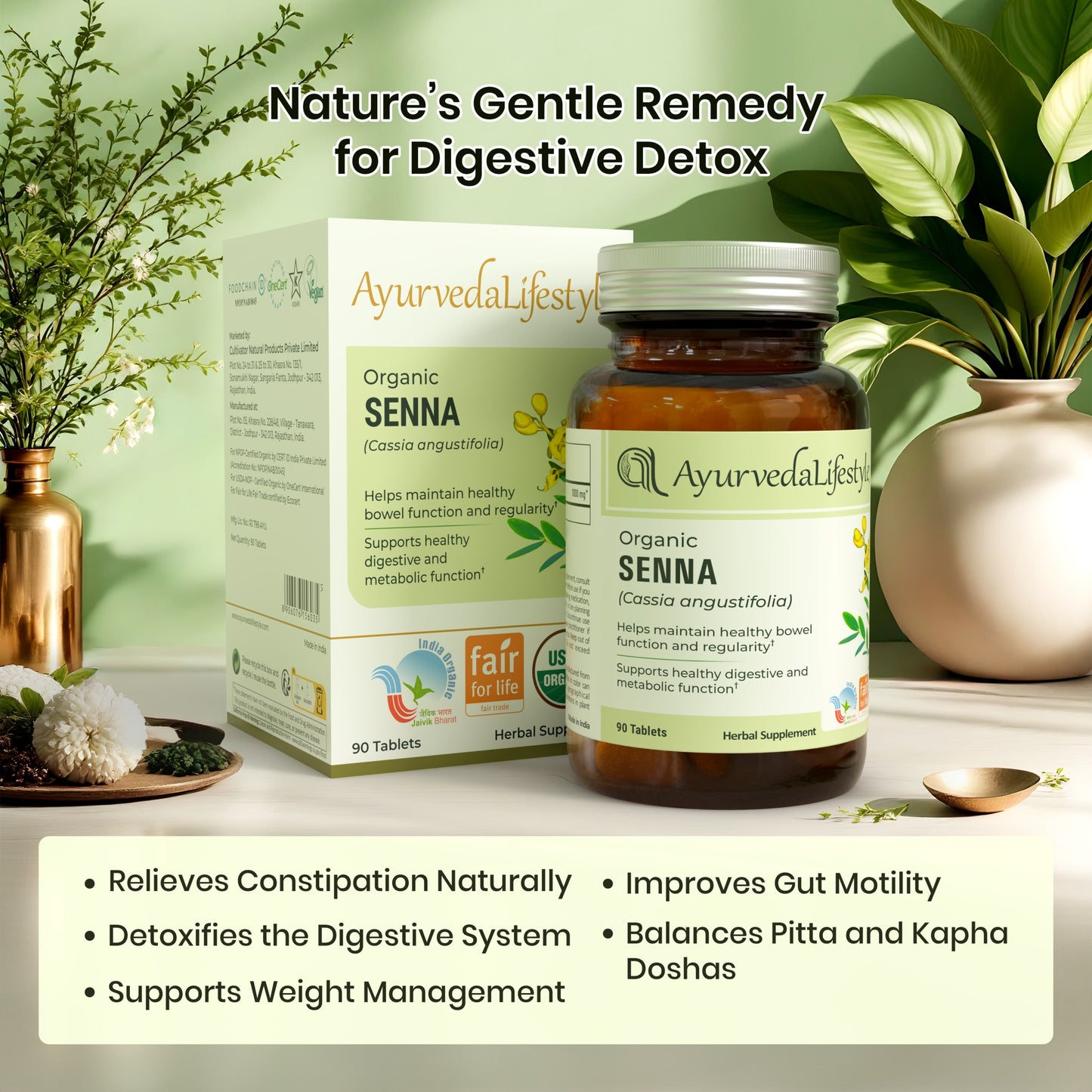Organic Senna Tablet