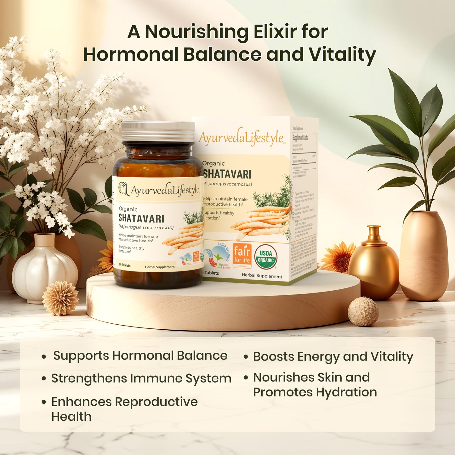 Organic Shatavari Tablet