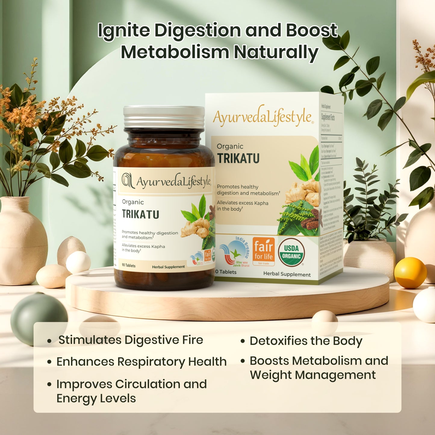 Organic Trikatu Tablet