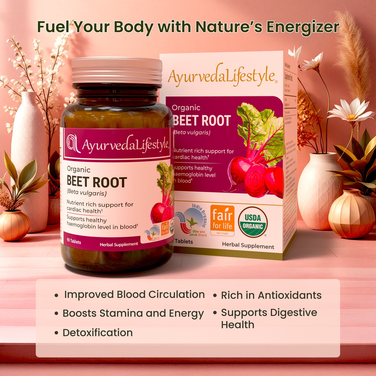 Organic Beet Root Tablet