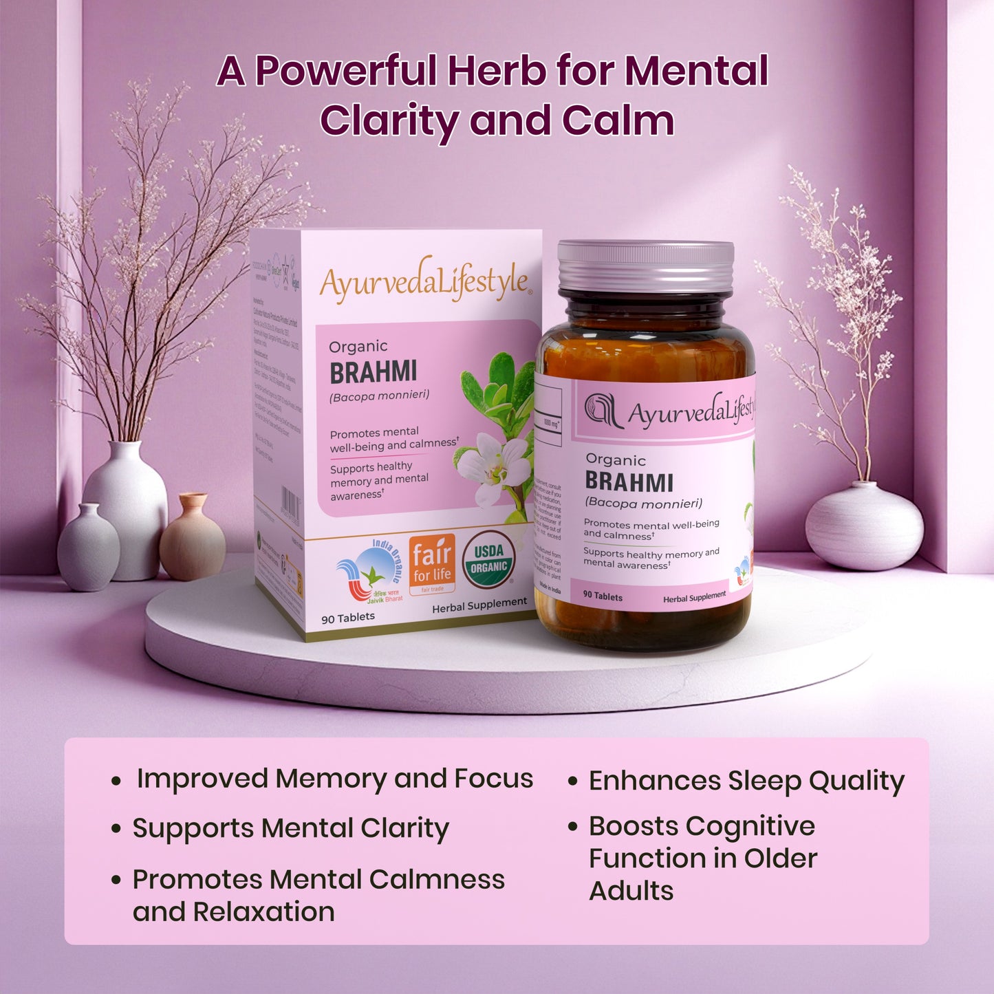 Organic Brahmi Tablet