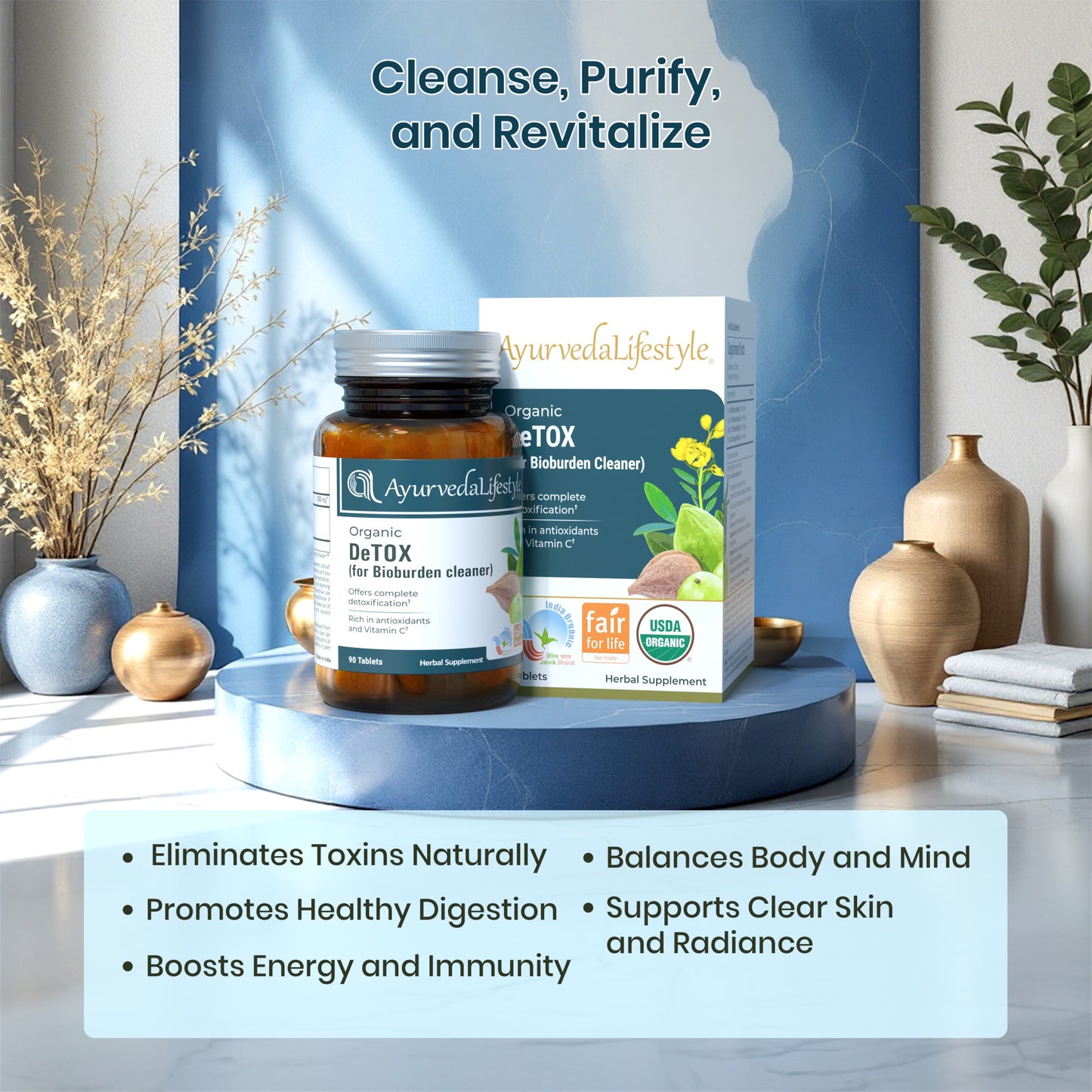 Organic DeTOX (For Bioburden Cleaner) Tablet