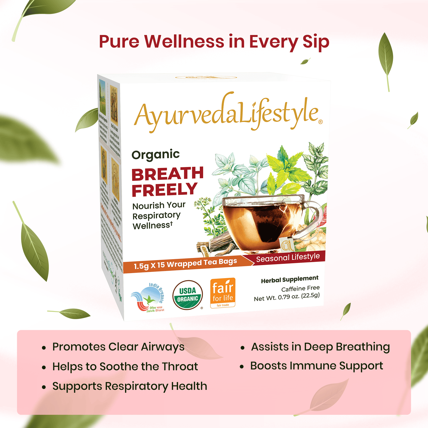 Organic BREATH FREELY