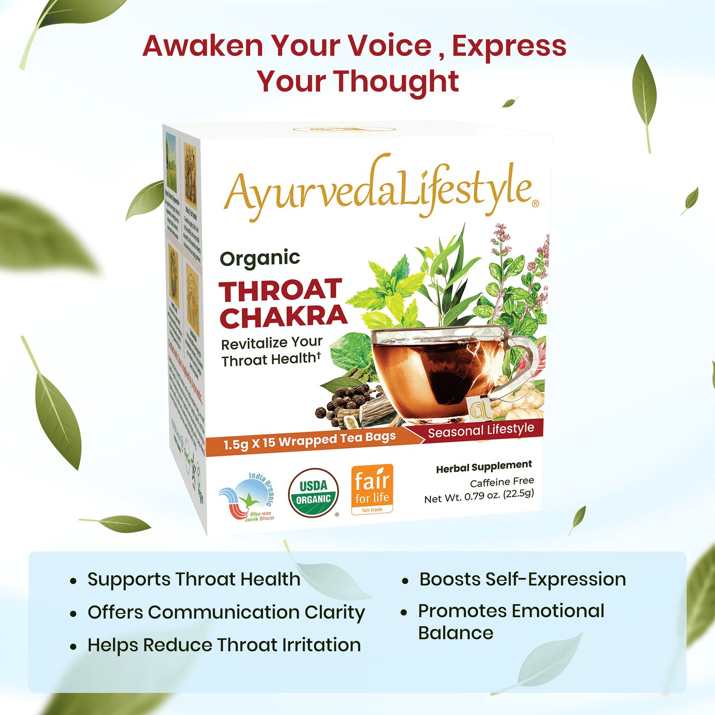 Organic THROAT CHAKRA