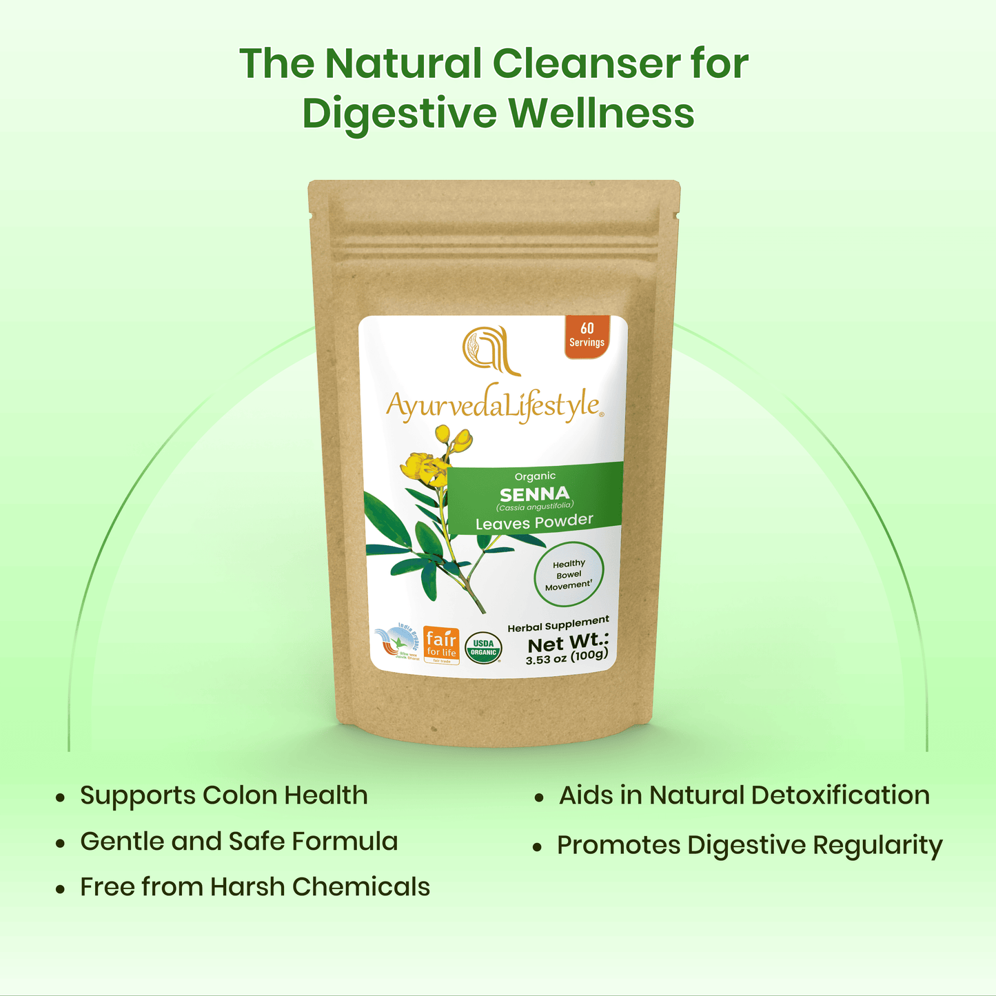 Organic SENNA Leaf Powder