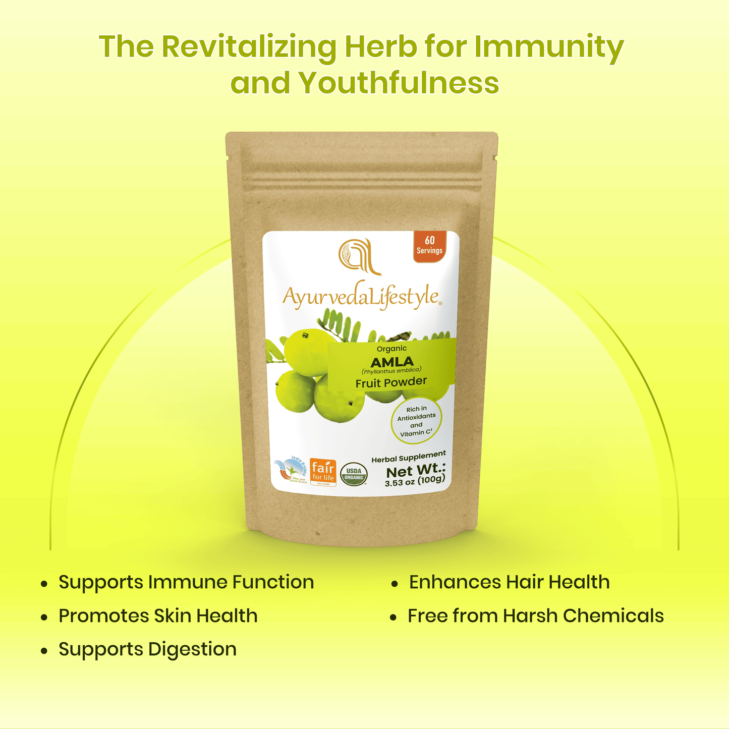 Organic AMLA Fruit Powder