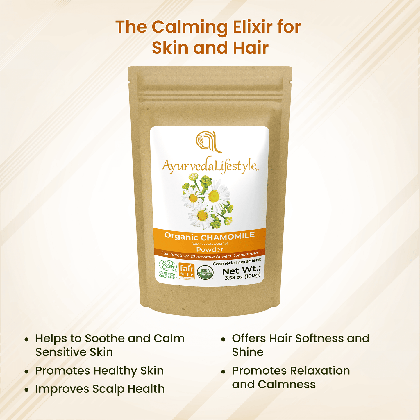 Organic CHAMOMILE Powder