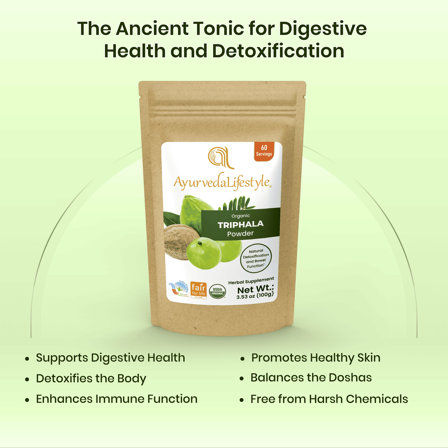 Organic TRIPHALA Powder