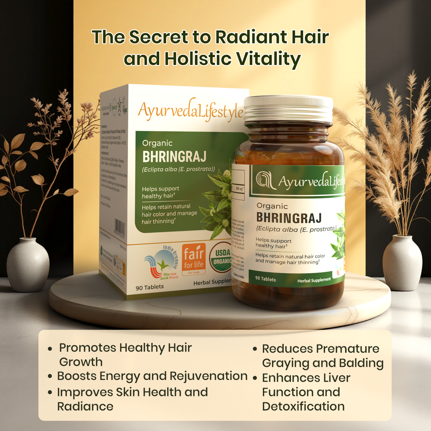 Organic BHRINGRAJ Tablet