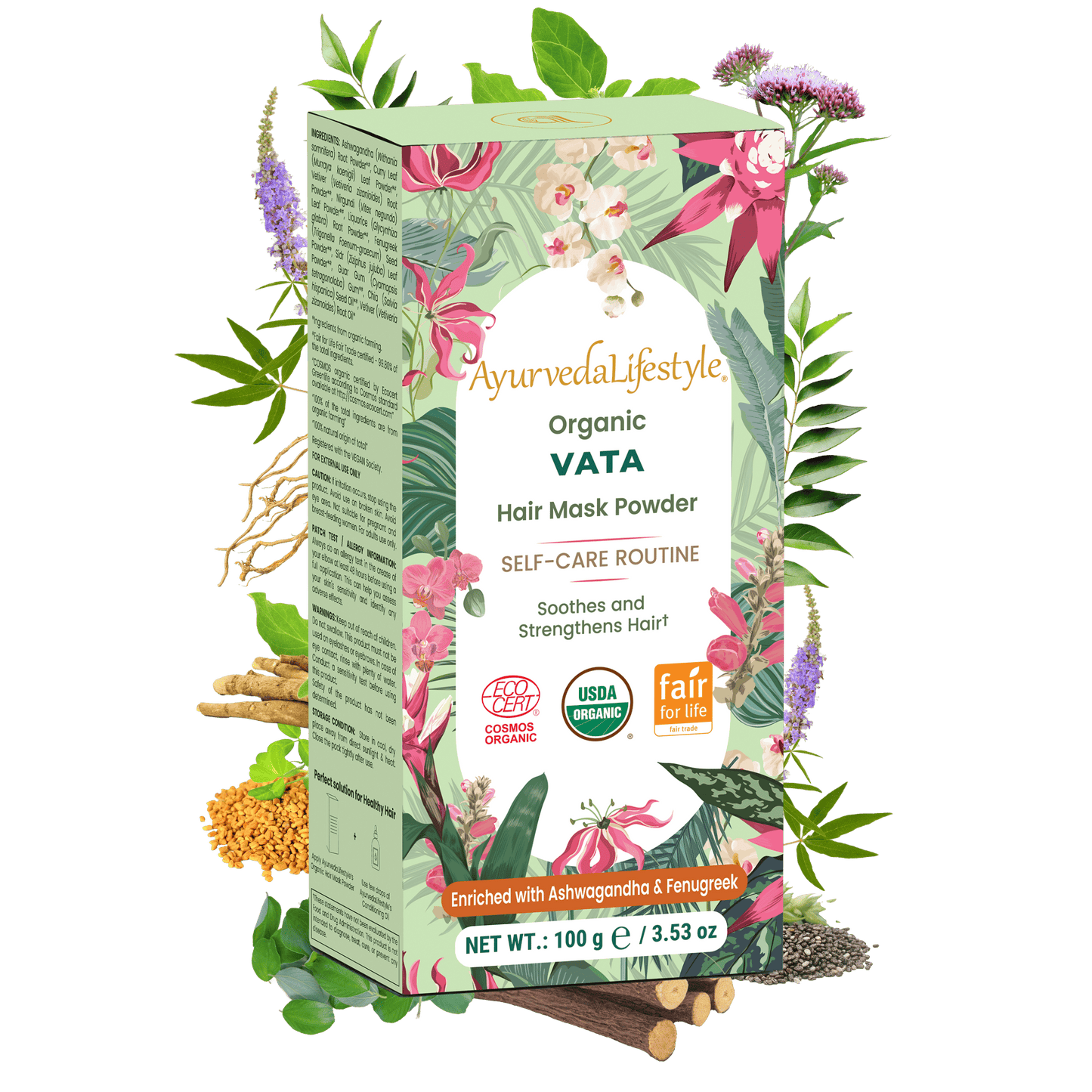 Organic VATA Hair Mask Powder