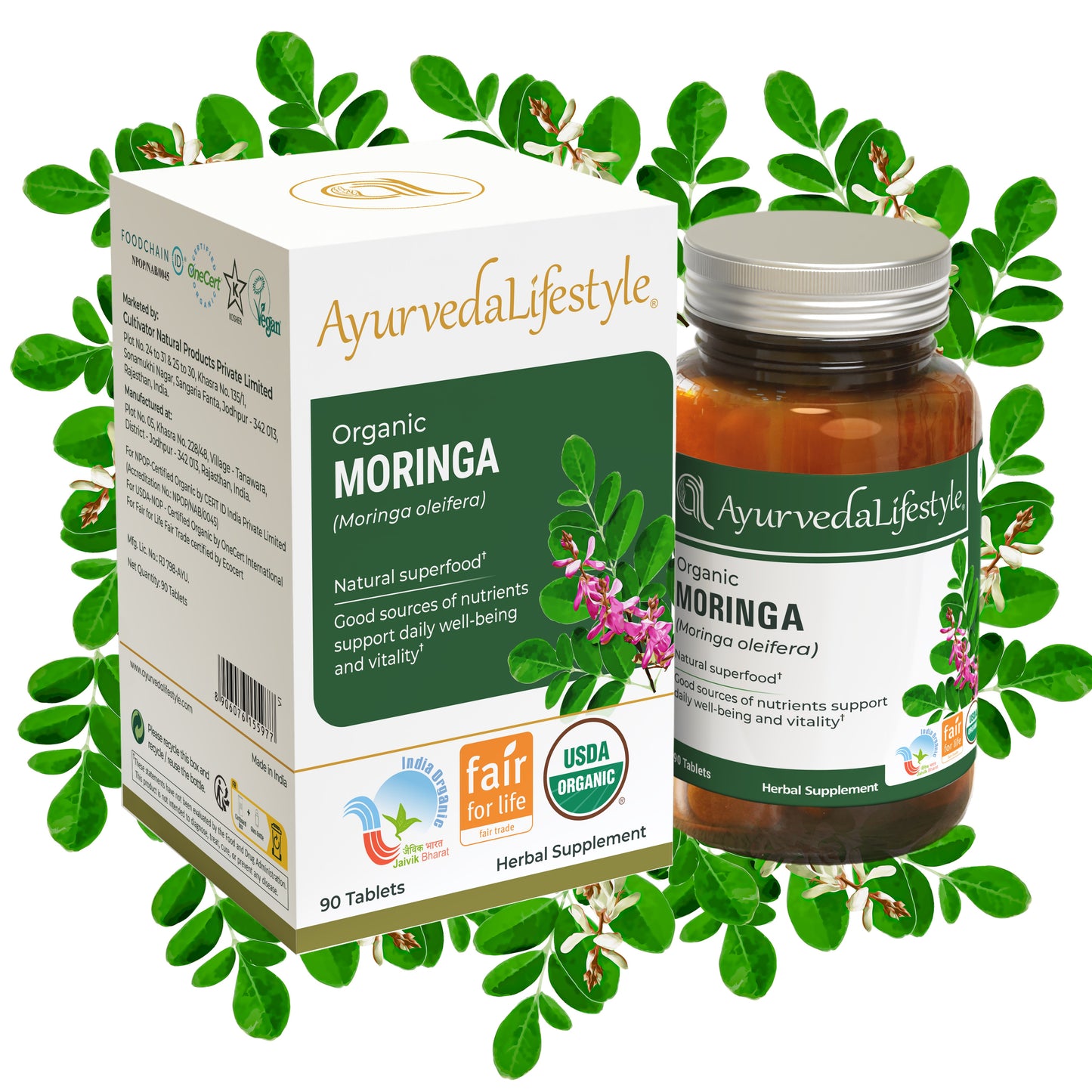 Organic Moringa Tablet 
