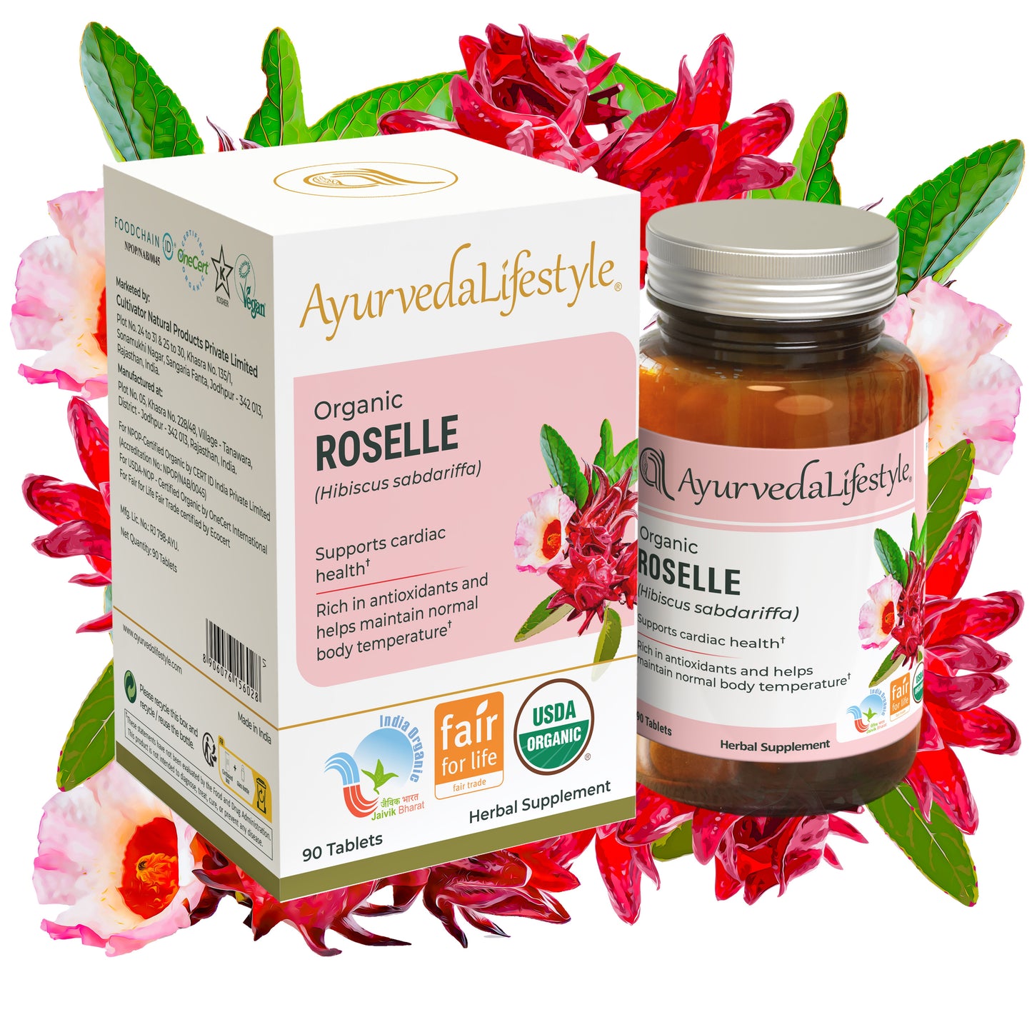 Organic Roselle Tablet