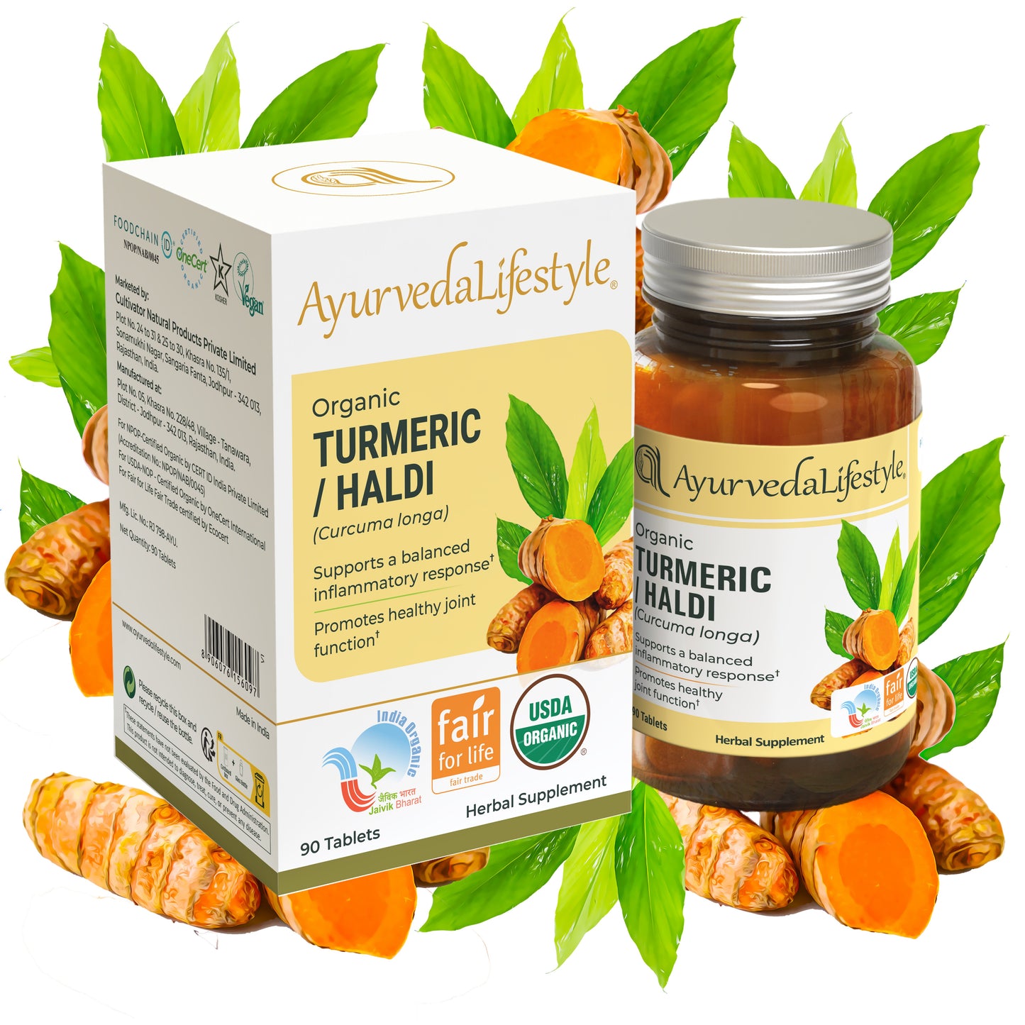Organic Turmeric Tablet
