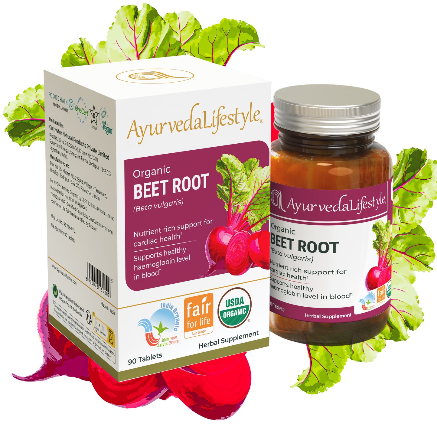 Organic Beet Root Tablet