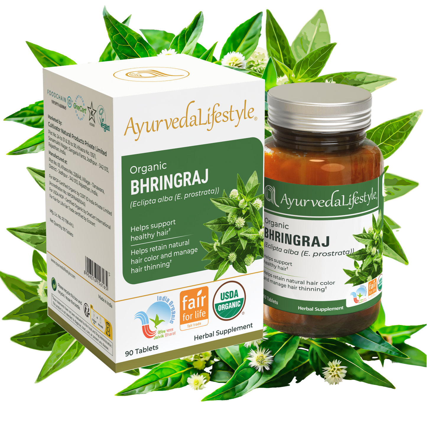 Organic BHRINGRAJ Tablet