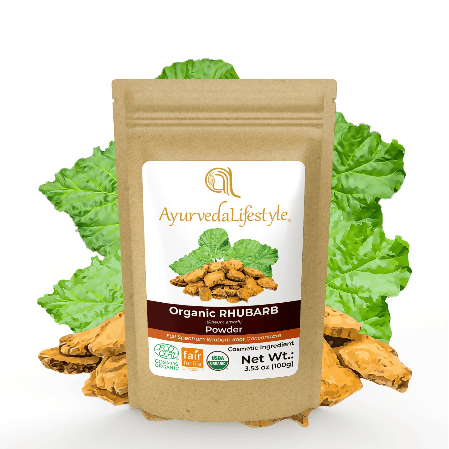 Organic RHUBARB Powder