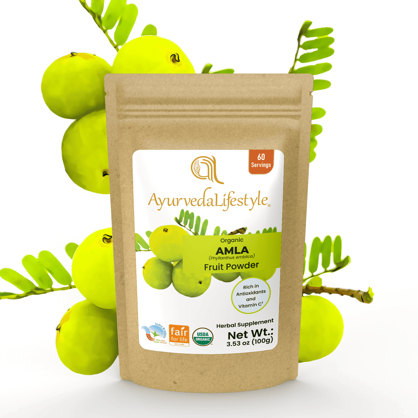 Organic AMLA Fruit Powder
