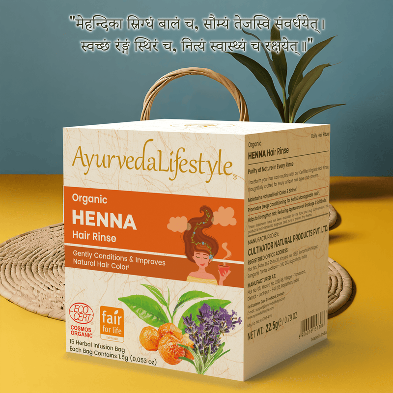 Organic HENNA Hair Rinse alternate