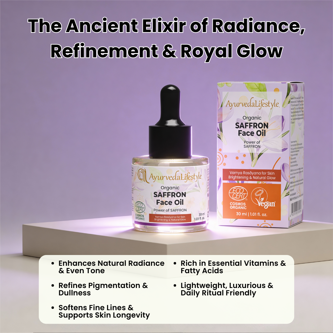 Organic SAFFRON Face Oil