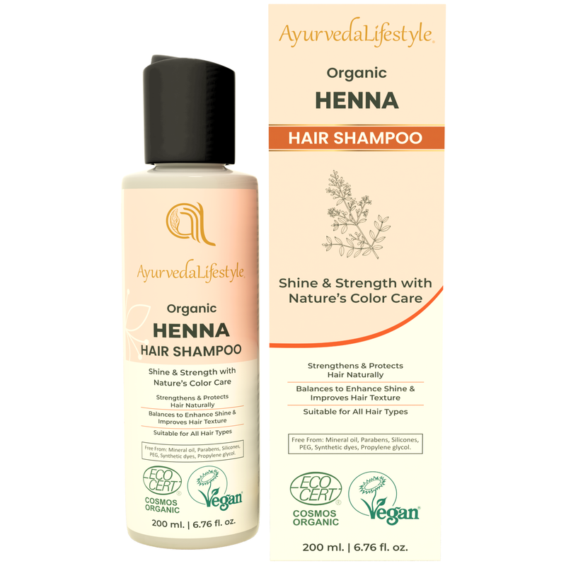 Organic HENNA Liquid Hair Shampoo
